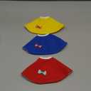 MANON ROSA Bird Collars for Feather Plucking - Soft Adjustable Neck Protector to Stop Biting, Breathable Cone for Small Breed Cockatiels Conures Lovebirds Eclectus Green Cheek Parakeets (3 Packs)