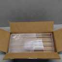 STORi Multi-Level Nail Polish Bottle Holder | Clear Plastic Organizer Rack for up to 40 Nail Polish Bottles, Rectangular 4 Tiered Vanity Display Stand for Makeup and Eyeshadow Palettes | Made in USA