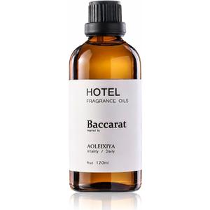 Hotel Collection Diffuser Oil Scent Inspired by The Iconic 5-Star Hotel Baccarat for Waterless Diffuser & Home Scenting Essential Oil for Ultrasonic and Crafting (4 Fl Oz Pack of 1)