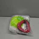 Mop Heads Replacement for Ocedar, Mop Replace Head for Ocedar EasyWring 1 Tank, Microfiber Spin Mop Refills, Include 4 Spin Mop Replacement Head Deep Cleaning Machine Washable with 2 Scrubber Mop Head (White&green)