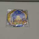 Zonon 30 Pieces Eid Ramadan Mubarak Decorations for Home Hanging Swirl Streams Ceiling Decor Star Moon Lantern Shining Foil Decor for Eid Al-fitr Party Egyptian Supplies (Blue and Gold)