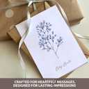 AUDREE 20 Pack Blank Cards and Envelopes 4x6 - Watercolor Single Blank Greeting Cards with Envelopes and Matching Sticker - Blank Note Cards and Envelopes for All Occasions