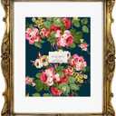 Laura Ashley 11x14 (Matted 8x10) Gold Ornate Textured Photo Frame