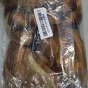 Brown Pigtail Wig with Bangs for Women Braided Hair Wigs for Anime Synthetic Hair for Halloween Costume Party Cosplay with Wig Cap