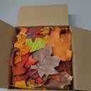 DearHouse 2 Pack Fall Garland Maple Leaf, 5.9Ft/Piece 7 Colors Hanging Vine Garland Artificial Autumn Foliage Garland Thanksgiving Decor for Home Wedding Fireplace Party Christmas (Brown)