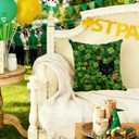 St Patricks Day Throw Pillow Covers 20x20 Inch, Black Cat Shamrock Green Spring Cushion Case Decoration Farmhouse Holiday Outdoor Spring Lumbar Cushion Cases Decor for Sofa Couch Indoor