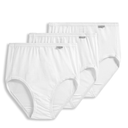 Jockey Women's 100% Cotton Elance Brief - 3 Pack/ L