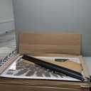 MCS Studio Gallery 22x28 Matted Poster Frame with 18x24 Picture Display, Black Woodgrain Engineered Wood Vertical & Horizontal Wall Hanging Large Picture Frame for Photos, Posters & Art Prints (1-Pack)