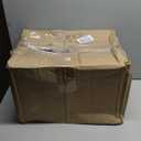 Pack of 3 R RUNKA Small Basket for Stuffed Animal,Clothes ,Baby Blankets -11.8"x9.8"- Boho Baskets for Living Room,Bedroom,Nursery |Cotton Rope Baskets, Cube Basket, Under Shelf Basket | Baskets for Home Decor