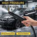 Home High-Pressure Car Washer Gun with Booster Nozzle,High Pressure Hose Nozzle,360 Adjustable Hose Nozzle,for Watering Plants and Vegetables, and Car Washing
