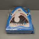Libima Small Shark Piata 16.5 Inch Piatas for Birthday Party Decorations Shark Themed Party Supplies with Piata Blindfold and Bat for Kid Adult