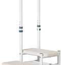 Step Stool with Handle and Non-Skid Platform, Heavy Duty 2 Steps Medical Foot Stool for Adult, Seniors, Handicap Holds up to 350 lbs
