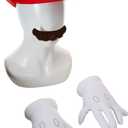 Disguise Super Mario Bros. Mario Accessory Kit, Officially Licensed Super Mario Bros. Accessory Kit for Kids, One Size