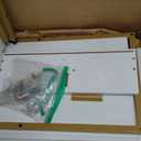 Masupu Nightstand,3-Tier Modern Bedside Night Stand with Storage Drawer and Shelf,Small End Side Table for Bedroom,Living Room,White (Without Outlet, White)