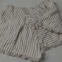 ZWJD Throw Pillow Covers 16x16 Set of 2 Striped Pillow Covers with Fringe Chic Cotton Decorative Pillows Square Cushion Covers for Sofa Couch Bed Living Room Farmhouse Decor (Khaki)