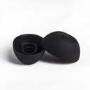 6 Pairs Replacement Ear Tips for Bose QuietComfort Ultra Earbuds (2023) & Bose QuietComfort Earbuds II (2022) - Anti-Slip Silicone Wingtip Covers Eartip-Black