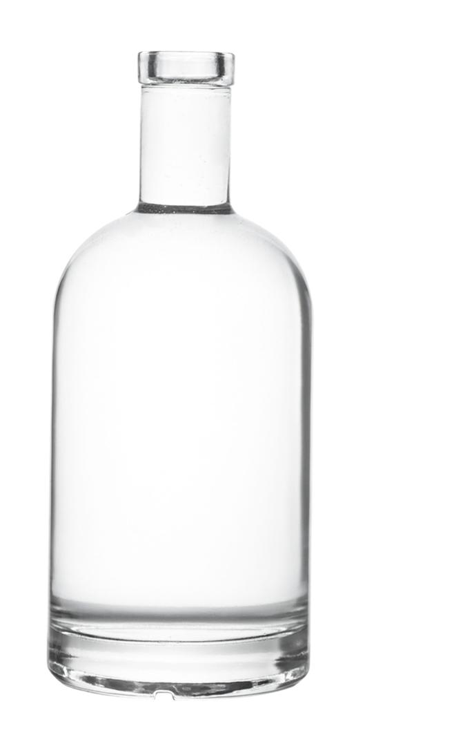 Bottles with Black Cap, Alcohol Bottles, Airtight Spirit Bottle for Weddings, Party Supplies, 10 Pack