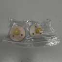 Bibs Pacifiers Color Collection, Set of 2 BPA-Free Latex Pacifiers Made in Europe, Round Nipple Baby Pacifier. (18+ Month (Pack of 2), Vanilla Night)