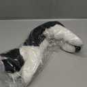 Bearington Domino Cat Stuffed Animals - 15" Realistic Tuxedo Cat Plush - Black and White Kitty Plushies with Soft Fur and Lifelike Details - Adorable Cuddly Gift for Kids and Adults