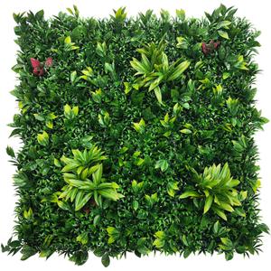 ODTORY Artificial Boxwood Panels: 20"x20" 12P(33.5 sqft) Green Decor