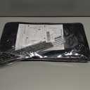 25" Slim Rolling Laundry basket on Wheels, 50L Collapsible Narrow Corner Laundry Hamper, Foldable Storage Bins, Black