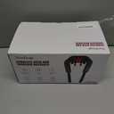 Cordless Neck Massager with Heat - Neck Shoulder Massager for Pain Relief Deep Tissue,6D Deep Kneading Shiatsu Back Massage (Black)