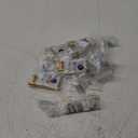 Hickory Hardware 10 Pack Solid Core Kitchen Cabinet Pulls, Luxury Cabinet Handles, Hardware for Doors & Dresser Drawers, 3 Inch Hole Center, Brushed Golden Brass, Piper Collection