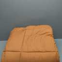 Bedsure Comforter Duvet Insert - Quilted Comforters King Size, All Season Duvet, GentleSoft Down Alternative Bedding Blanket, with 8 Tabs, Gifts for Women/Men, Burnt Orange, King 90 x 102 Inches