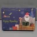 Neck Reading Light Book Lovers Gifts, Rechargeable 2000mAh 10-80Hrs Eye-friendly Wide Lamp Book Light, Birthday Christmas Stocking Stuffers for Men Women Readers, Camping Knitting Crochet Accessories (Black)