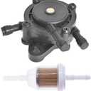 2 Pack munirater Fuel Pump 24 393 04-S 24 393 16-S Replacement for 808656 808492 49040-7001 49040-0769 CH17-CH25 CV17-CV25 CH730-CH740 CV730-CV740 17HP-25HP Engine Lawn Mower Tractor