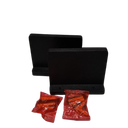 8" Wand Stand Black Wood Mini Samurai Sword Stand Wakizashi Tanto Blade Holder Dagger Dispaly Stand Short Sword Rack