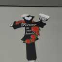 JMZYJZH Cemetery Decorations for Grave, Son Mom Dad Grave Site Decorations Artificial Flowers for Cemetery, Cross Graves Markers for Cemeteries