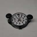 Chicken Shredder Tool Twist Meat Shredder Chicken Breast Shredder Tool Large, Meat Shredder Grinder Meat Masher for Chicken Ground Beef Pork with Steel Spikes Hanging Holes (Black&Black)