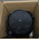 2.1Qt Small Air Fryer - Compact Digital Mini Airfryer with 7-in-1 Presets, 98% Less Oil, Adjustable Temperature & Timer, Shake Reminder, Nonstick, BPA-Free, Dishwasher Safe, Fast & Crispy Cooking (Black)