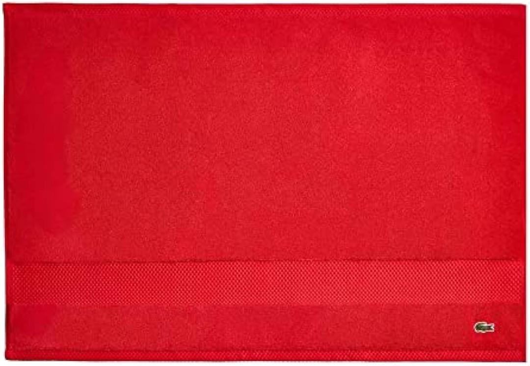 Lacoste Heritage Supima Cotton Tub Mat, Formula One, 21" x 31"