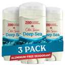 Old Spice Deodorant for Men, Aluminum-Free, Deep Sea Scent with Ocean Elements, 3 oz (Pack of 3) (3 Ounce (Pack of 3))