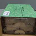 2 Pack Snackle Box Container - Dishwasher Safety Divided, Serving Tray with Lid and Handle - Charcuterie Board for Portable Snack Platters - Clear Organizer for Fruits Snacks,Perfect for Road Travel