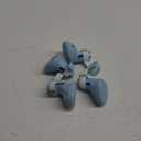 Dog Shoes for Hot Pavement,Non-Slip Waterproof Breathable Easy to Clean Put On and Take Off Dog Boots,Paw Protector for Hot Summer Roads Winter Snow .Dog rain Boots(Light Blue,8)