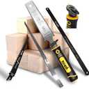 TOOLAN: 5-In-1 Multi Blades Hand Saw, 6 Inch(11T/16T) Double Edges Japanese Pull, DrywallSaw, HackSaw, Jab Saw, for Woodworking, Hard/Soft woods cutting, Metal, Blade Quick Change Mechanism.