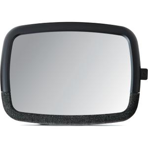 Munchkin Baby Car Mirror for Rear Facing Car Seats, Pivot 360 Baby in-Sight Adjustable Auto Mirror, Black, 11.25x8 Inch
