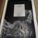 Stanbroil 28 Inch Flat Top Griddle Replacement Top for Blackstone 28" 2-Burner Gas Grill Cooking Station, Ceramic Coated Steel Griddle Top Replacement with Rear Grease System, Black