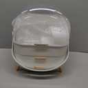 Makeup Organizers Countertop, Makeup organization for Vanity, Cosmetic Storage with Lid and Drawers, Skincare Display Cases with for Desktop, Bathroom (White)