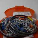 Snow Chains for Car,SUV,Truck and Pickup,Universal Emergency Tire chains,Set of 2