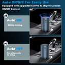 Smart Car Air Freshener, Car Air Freshener Diffuser with 100ml Perfume, Auto On/Off Intelligent, Rechargeable Aroma Diffuser,Auto Two Spray Modes, Cologne Scent, Light Fragrance Type