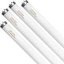 F20T12/CW 20 Watt Light Bulb Cool White, 24 Inch T12 Fluorescent Tube 20W Compatible with Philips Sylvania GE Light Fixture G13 Cap 4 Count