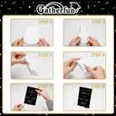 2 x 50PCs Graduation Wish & Advice Cards for Class of 2026 - Graduation Party Favors ，Graduation Decorations, Congrats Grad Graduation Cards to Cherish Memories（Black and Gold）