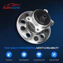 Autoround 512454 512455 Rear Wheel Hub and Bearing Assembly Compatible with Toyota Camry 2012-2017, Avalon 2013-2018, 5 Lugs w/ABS, 2 Pack