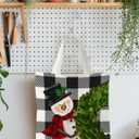 Christmas Tote Bag, Christmas Canvas Tote Bag for Women, Christmas Tote Bags with Handles (Snowman)