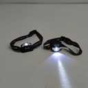 Rechargeable Headlamp LED 1200 Lumen Head Lamp with 8 Mode Motion Sensor White Red Light Waterproof Headlight for Running Cycling Working Camping HL-DJ