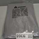 Smiry Rectangle Tablecloth, Elastic Fitted Flannel Backed Vinyl Tablecloths for 6ft Folding Tables, Waterproof Wipeable Table Covers for Indoor, Outdoor, Picnic and Camping (Grey, 36"x72")